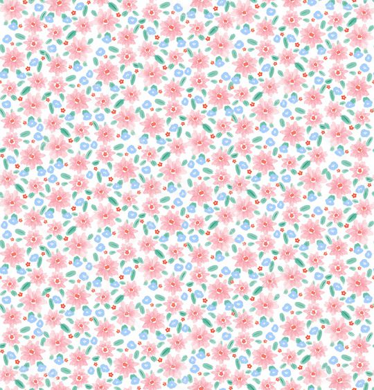 小清新印花华亿平台图片