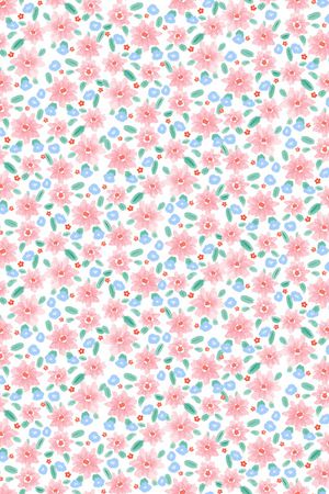 小清新印花华亿平台图片