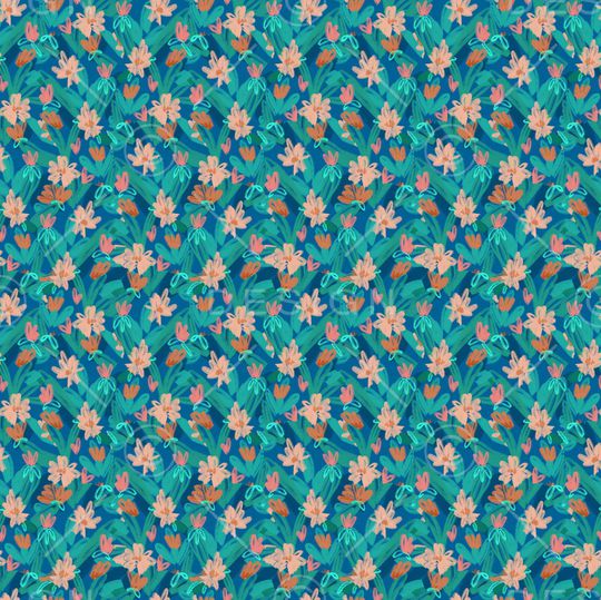 小清新印花华亿平台图片