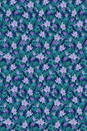 小清新印花华亿平台图片