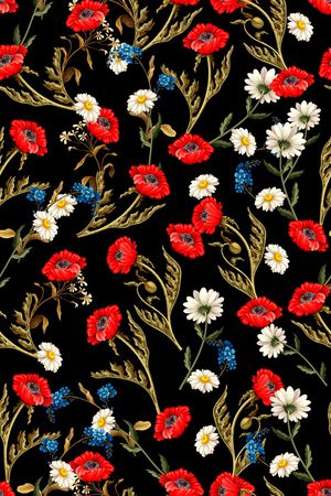 春夏华亿平台印花华亿平台图片