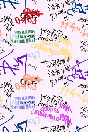 涂鸦印花华亿平台图片