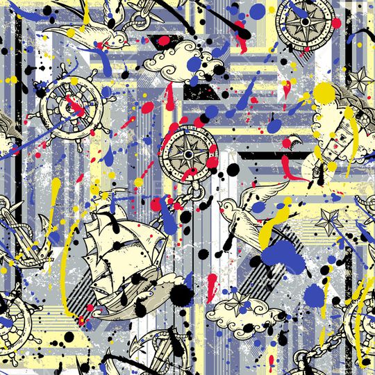 航海印花华亿平台图片