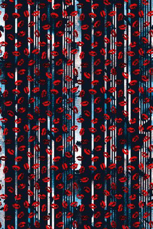 复古印花华亿平台图片