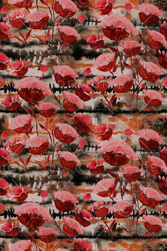 复古印花华亿平台图片