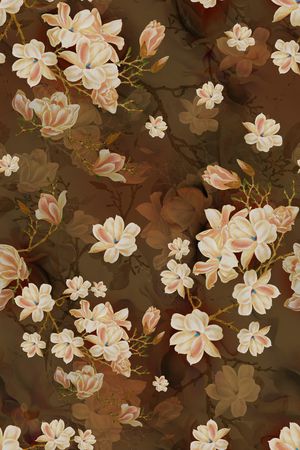 绿植树叶印花华亿平台图片