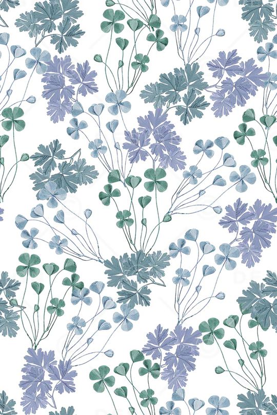 绿植树叶印花华亿平台图片