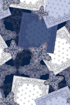 民族风印花华亿平台图片