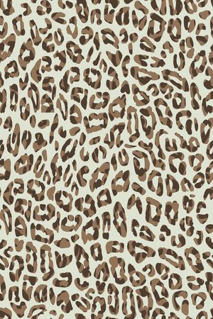 豹纹印花华亿平台图片