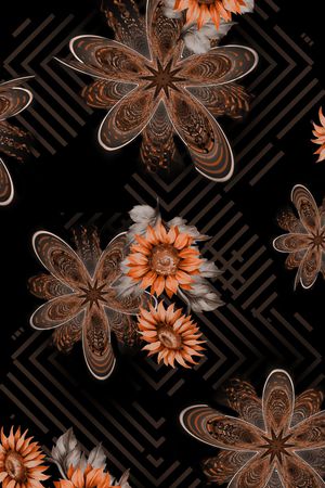 几何印花华亿平台图片