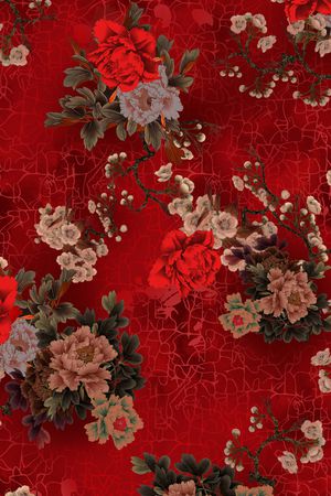 民族风印花华亿平台图片