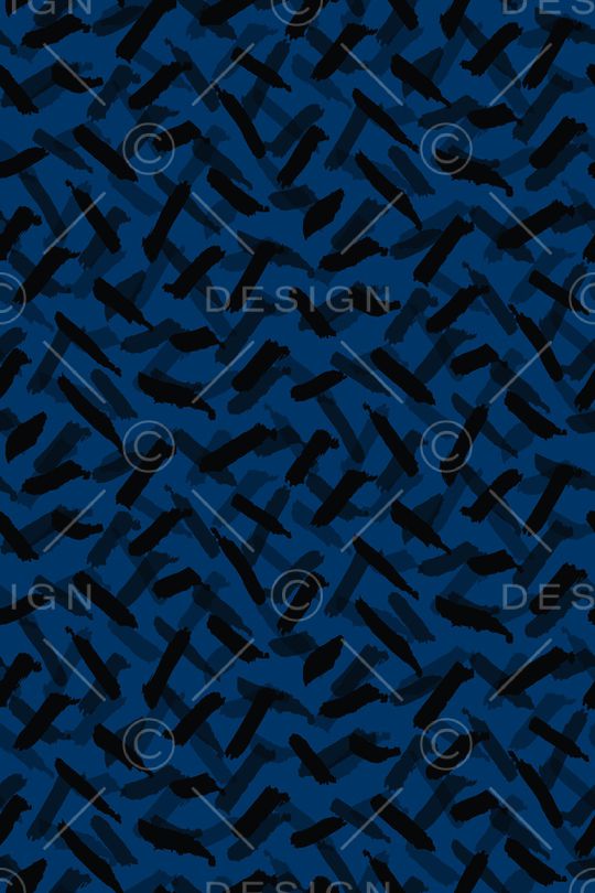 黑底花卉印花华亿平台图片