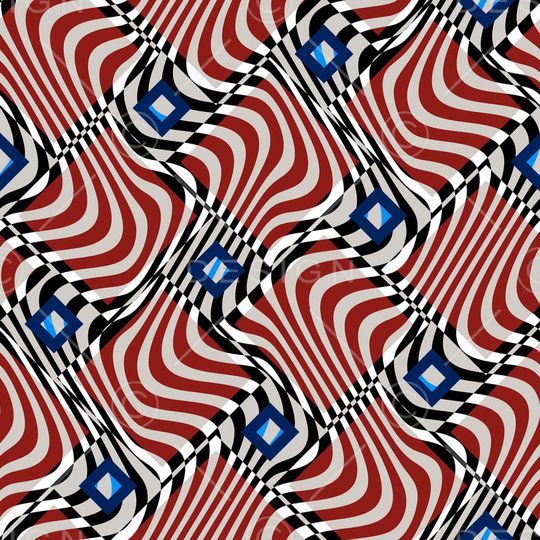 几何印花华亿平台图片