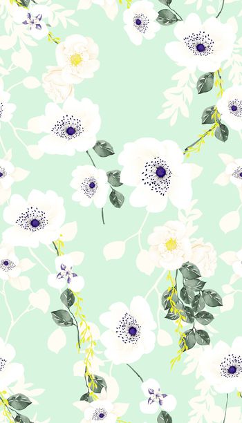 民族花卉印花华亿平台图片