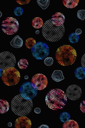 线条印花华亿平台图片