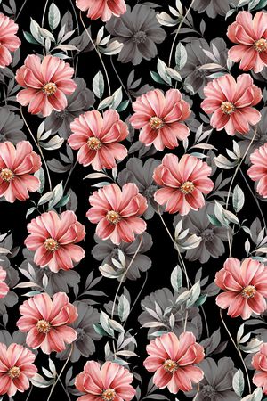 绿植树叶印花华亿平台图片