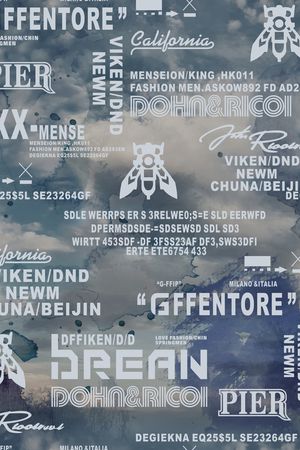 字母印花华亿平台图片