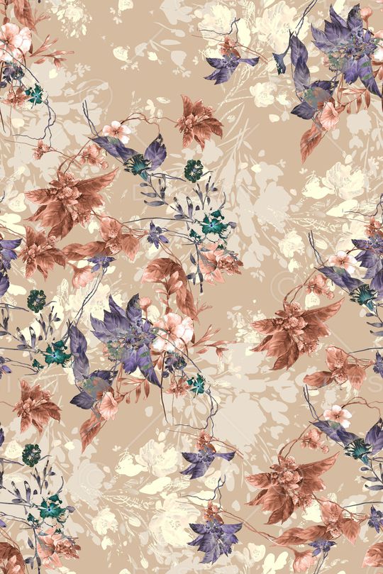 复古印花华亿平台图片