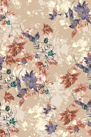 复古印花华亿平台图片