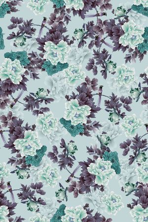 复古印花华亿平台图片