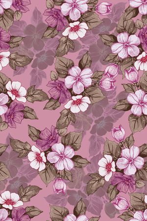 复古印花华亿平台图片