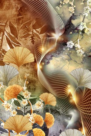 旗袍印花华亿平台图片