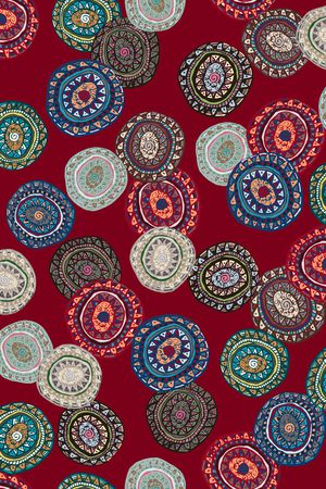 几何印花华亿平台图片