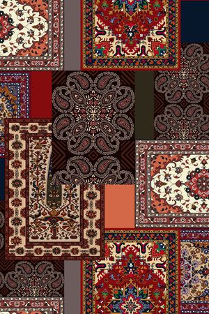 几何印花华亿平台图片