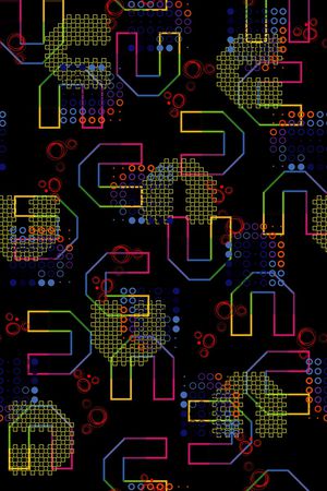 格子印花华亿平台图片