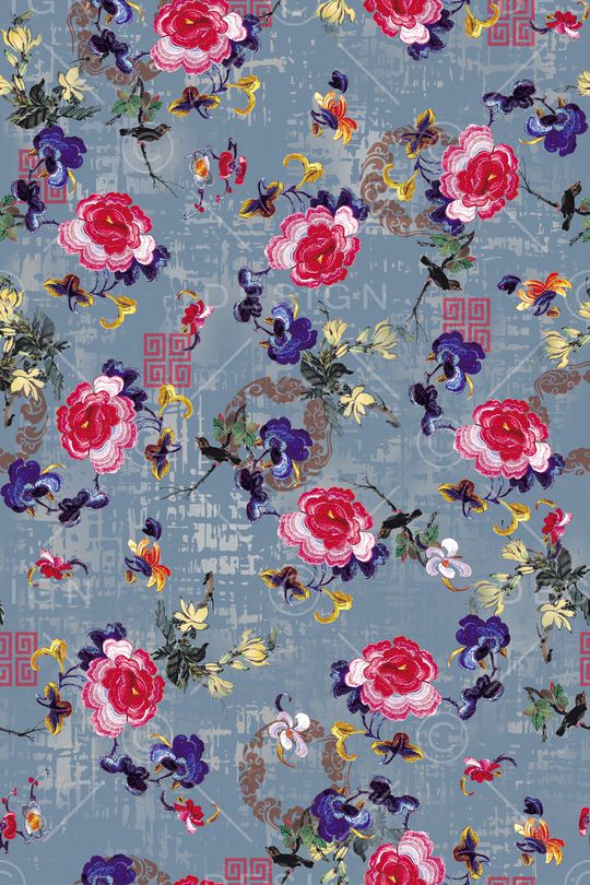 底纹印花华亿平台图片