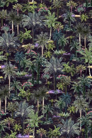 植物印花华亿平台图片