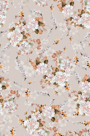 连衣裙印花华亿平台图片