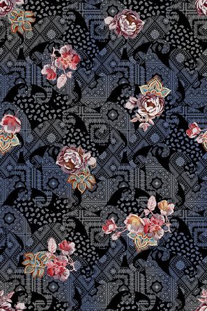 女装印花华亿平台图片