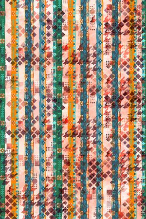 几何印花华亿平台图片