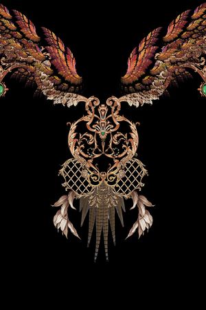 男装印花华亿平台图片