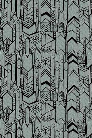 几何印花华亿平台图片