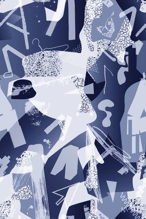 几何印花华亿平台图片