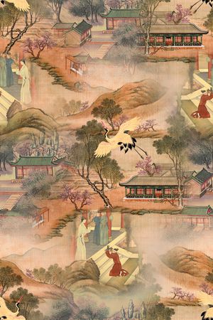 连衣裙印花华亿平台图片