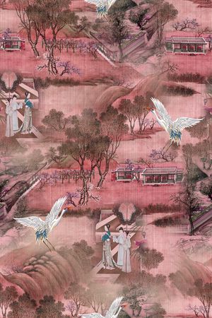 连衣裙印花华亿平台图片