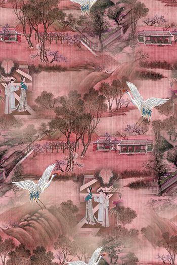 连衣裙印花华亿平台图片