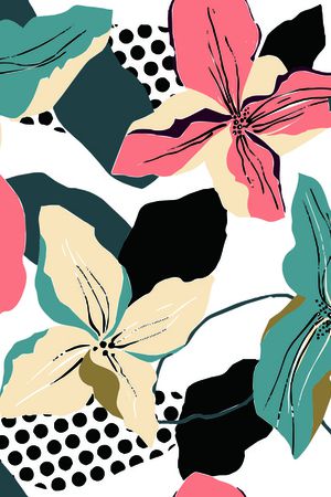 几何印花华亿平台图片