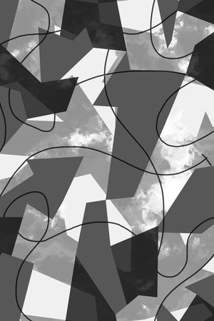 几何印花华亿平台图片