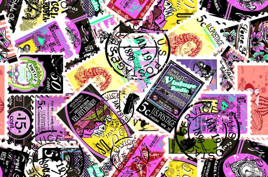 几何印花华亿平台图片