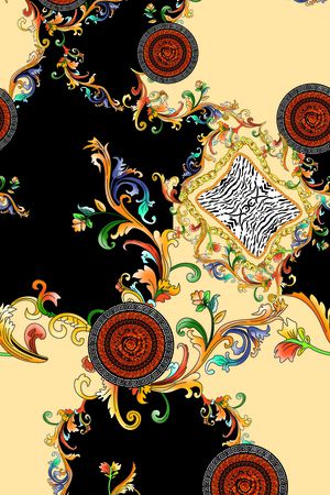 几何印花华亿平台图片