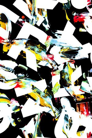 字母印花华亿平台图片