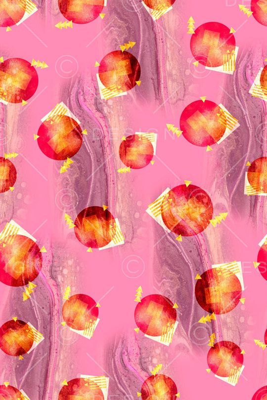 几何印花华亿平台图片