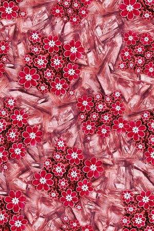 几何印花华亿平台图片