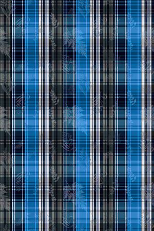 格子印花华亿平台图片