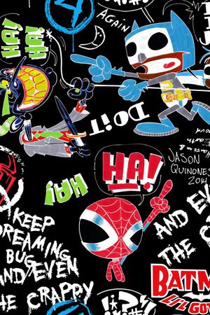 涂鸦印花华亿平台图片