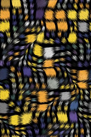 几何印花华亿平台图片